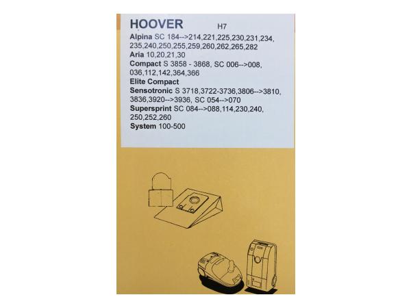 Pölypussi Hoover H7 4 kpl 02-6010